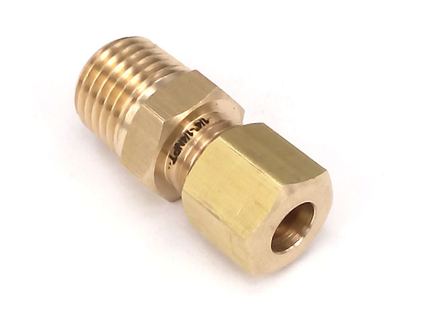 直通黄铜卡套接头