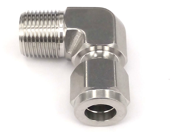 直角终端卡套接头